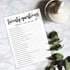 White Theme Bridal Shower Games for 25 Guests - Wedding Shoe Game, Wedding Advice Cards for Reception