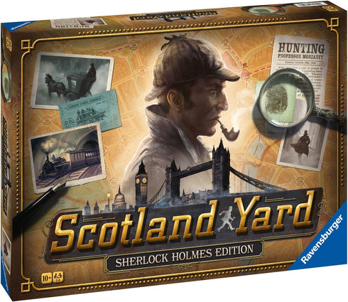 Ravensburger Scotland Yard Sherlock Holmes Edition Strategy Game for Ages 8+, Family Game Night