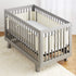 3mm 4FS 3 4 BreathableBaby Breathable Mesh Liner for Full-Size Cribs, Classic Mesh, Natural Ecru (Size Covers or Sides)