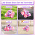 SUMEAUT 360 4WD 2.4GHz 3-12 Remote Control Car Unicorn Monster Trucks for Girls Rotating Stunt RC Cars with LED Lights