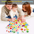 Wooden Puzzles for Toddlers, Voamuw Alphabet Number Shape Learning Puzzle for Kids Ages 3-5, Montessori Educational