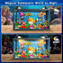 ONIMISC 8 1 Sets 8-12, 640PCS in Aquarium Building with Light, Compatible with Lego Fish Tank Building Kits Including