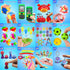 125 Pack 4-8-12,Stress&Anxiety Fidget Toys Assortment for Kids Relief Toys for Party Favors,Treasure Box