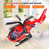 3 4 5 6 7 8 ele ELEOPTION Airplane Toy Infrared Remote Control Plane Toys Helicopter with Lights and Music Aeroplane