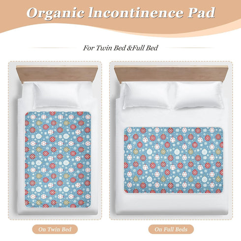 siphylline 52" 34" Christmas Tree Balls Extra Large Resuable Changing Pad Covers Highly Absorbent Pets Potty Training