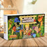 Magnetic Snakes and Ladders Board Game Set, Folding Travel Game for Kids and Adults