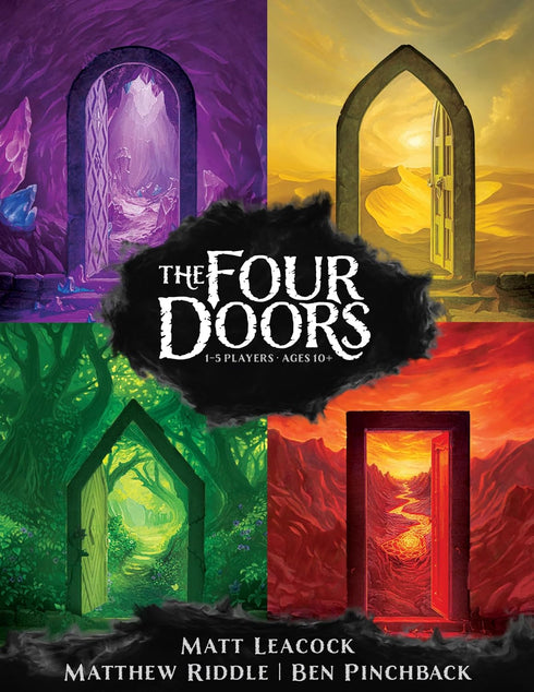 Happy Camper - The Four Doors | Cooperative Game by Pandemic and Forbidden Island Creator | Perfect for Solo Play, Two