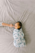 Indigo Premium Knit Baby Swaddle Blanket - Large Size