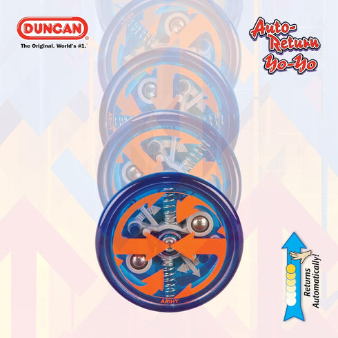 Duncan Toys Reflex Auto Return Yo-Yo, Beginner String Trick Yo-Yo, Red