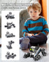 2.4Ghz 6-12 HuiJuKeJi Interactive Robot Dog RC Stunt Car, Gesture Sensing & Remote Control Cars, Mecanum Wheels, LED