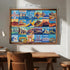 24 Pack 1000 Pack 27.5 19.7 rokt&razo, World Heritage, Mini Jigsaw Puzzles, Pieces Daily Challenge with Reference