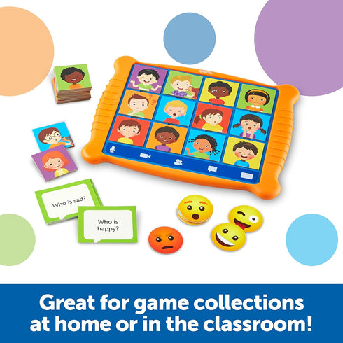 Learning Resources Who's Feeling What? Social Emotional Learning Games, 49 Pieces, Age 3+