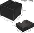 AEGIS GUARDIAN Card Deck Box with Dice Tray for MTG Cards - Fits 150+ Sleeved Cards, Black