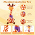 JISON21 Dancing Talking Giraffe Plush Toy, Funny Singing Recording & Repeating Musical Giraffe, Unique Valentine's Day