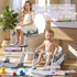 MantisFist 2-in-1 1-3, Toddler Potty Training Toilet Seat with Step Stool Ladder Adjustable Height Potty Chair Urinal
