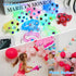 24 Pack 4-8 8-12, LED Fidget Spinner Bracelets - Glow in The Dark Party Favors for Kids Bulk Classroom Treasure Box