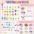 1600 Set, 3-9 FUNZBO Pcs Pop Beads with Bracelet Making Kit, Jewelry Making Kit for Little Girls, Arts and Crafts Toys