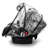 Car Seat Rain Cover - Food Grade EVA, Waterproof, Windproof Protection with Quick-Access Zipper