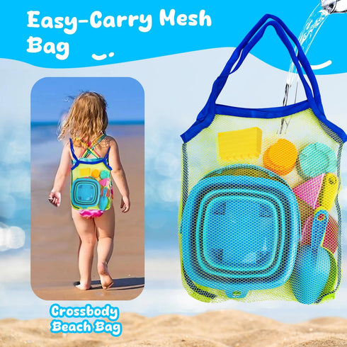 1-3, 4-8, AuntyFey Collapsible Beach Toys Sand Toys for Toddlers Beach Toy Sand Toy for Kids Ages Collapsible Beach