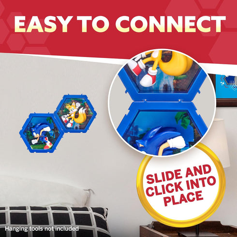 WOW! PODS 4D Tails Toy - Unique Connectable & Collectable Sonic Tails Figure for Kids & Adults