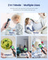 Forehead Thermometer for Adults and Kids, Digital Infrared Thermometer with Fever Alarm, 1s Reading, 3-Color Indicator,