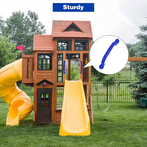 RedSwing Playground Accessories for Kids Outdoor - Swingset Attachments with Pirate Ship Wheel, Telescope, Blue