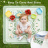 Unicorn Castle Splat Mat for Under High Chair Waterproof Baby Play Splat Mat for Art Crafts Non Slip High Chair Food