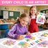 SOCOLER 1-3, 4-8 Paint with Water Coloring Books for Toddlers,Princess and Party Theme Mess Free Watercolor Painting