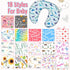 UxCaLuc 1 Custom Nursing Pillow Cover Customize with Name Personalized Nursing Pillow Covers for Breastfeeding Baby