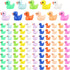 240 Pcs Mini Ducks: Tiny Duck Figurines for Garden Micro Landscape, Mini Resin Ducks for Dollhouse Decor