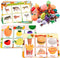 Nicella Sorting Toys for Toddlers, Learning Education Toys Montessori, Multiple Theme Playset,