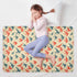 siphylline 52" 34" Red Blue Swallow Retro Extra Large Resuable Changing Pad Covers Highly Absorbent Potty Training
