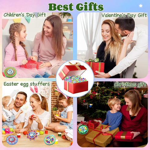 EUXAYCZQ 50 Pack Fidget Toys Spinner Bulk Gifts Party Favors for Kids Adults,Sensory Toys Goodie Bags Stuffers for Boys