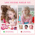 Set 3-5, 4-6, 3 4 5 6 7 8 Pretend Makeup Kit for Toddlers Girls, Play Makeup for Kids Unicorn Toy Purse with Fake Make