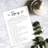 White Theme Bridal Shower Games for 25 Guests, I Spy with My Little Camera, Wedding Advice Cards, Reception Games - A02