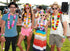 jollylife 60PCS Hawaiian Luau Leis Necklaces, Bracelets, Headbands for Tropical Summer Party Decorations