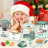 Euanze Set Sets 3 4 5 6 Kids Play Kitchen Accessories, Pretend Play Kitchen Appliance Toy with Coffee Maker, Toaster