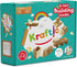 Kraftic Woodworking Building Kit - 6 Educational Arts and Crafts DIY Carpentry Construction Projects for Kids