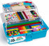 Blue Squid Arts & Crafts Box (Blue)- 2800+ pcs Deluxe Craft Supplies