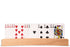 Panorama Wooden Playing Card Holders/Racks - Set of 4 Organizers by Yellow Mountain Imports