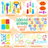 130-Piece Set 3-8, 6 iShyan Dough Tools for Kids Ages Alphabet & Number Cutters, Animal & Shape Cutters, Extruders