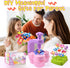 GPPNKC Set 4 5 6 7 8+ Flower Bouquet Craft Kit Flowers Market Toy Educational Toys Fun DIY Activity Christmas Birthday