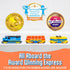 Set 0 SplashEZ Train Toys for Bath | Mold Free Bath Toys for Kids & Toddlers with No Hole for Water | Train Ideal Size