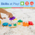 Melissa & Doug Rainbow Caterpillar Gear Toy - 6 Interchangeable Gears for Toddlers and Babies