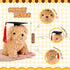 Sosation 20 Pcs Graduation Season Dog Plush Mini Puppy Stuffed Animals with Graduation Hat, Party Favor Gift