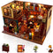 DIY Miniature House Kits - Tiny House Kit, Doll House Kits for Adults, Unique Gift for Birthday Christmas Day