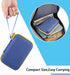 300 Aenllosi Storgae Card Case for UNO Card Game,Hard Case Capacity Max for Cards(Case Only,Blue)