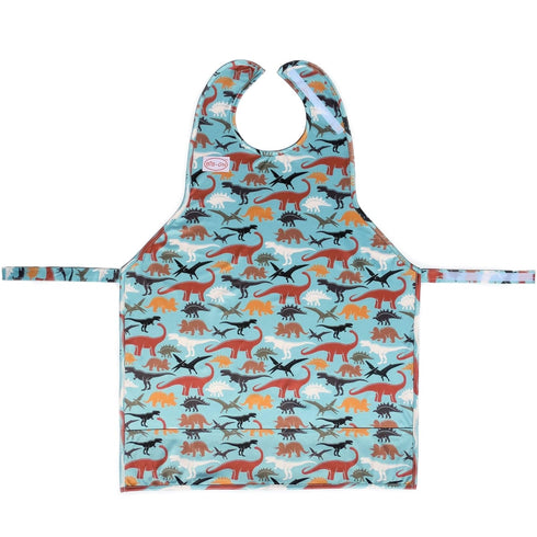 BIB-ON XL, Full-Coverage Bib and Apron Combination for Toddler, Kids Ages 3