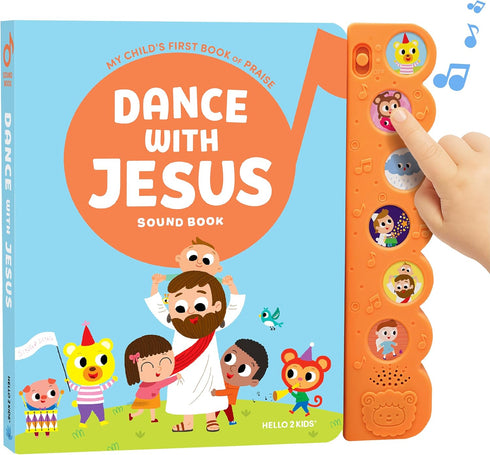 Dance with Jesus Christian Sound Books for Kids - 6 Bible Songs