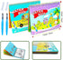 Magic Water Paint Coloring Books for Toddlers, Art Toys Age 2-4, Educational Doodle Toy (Alphabet Transportation 2 Pack)